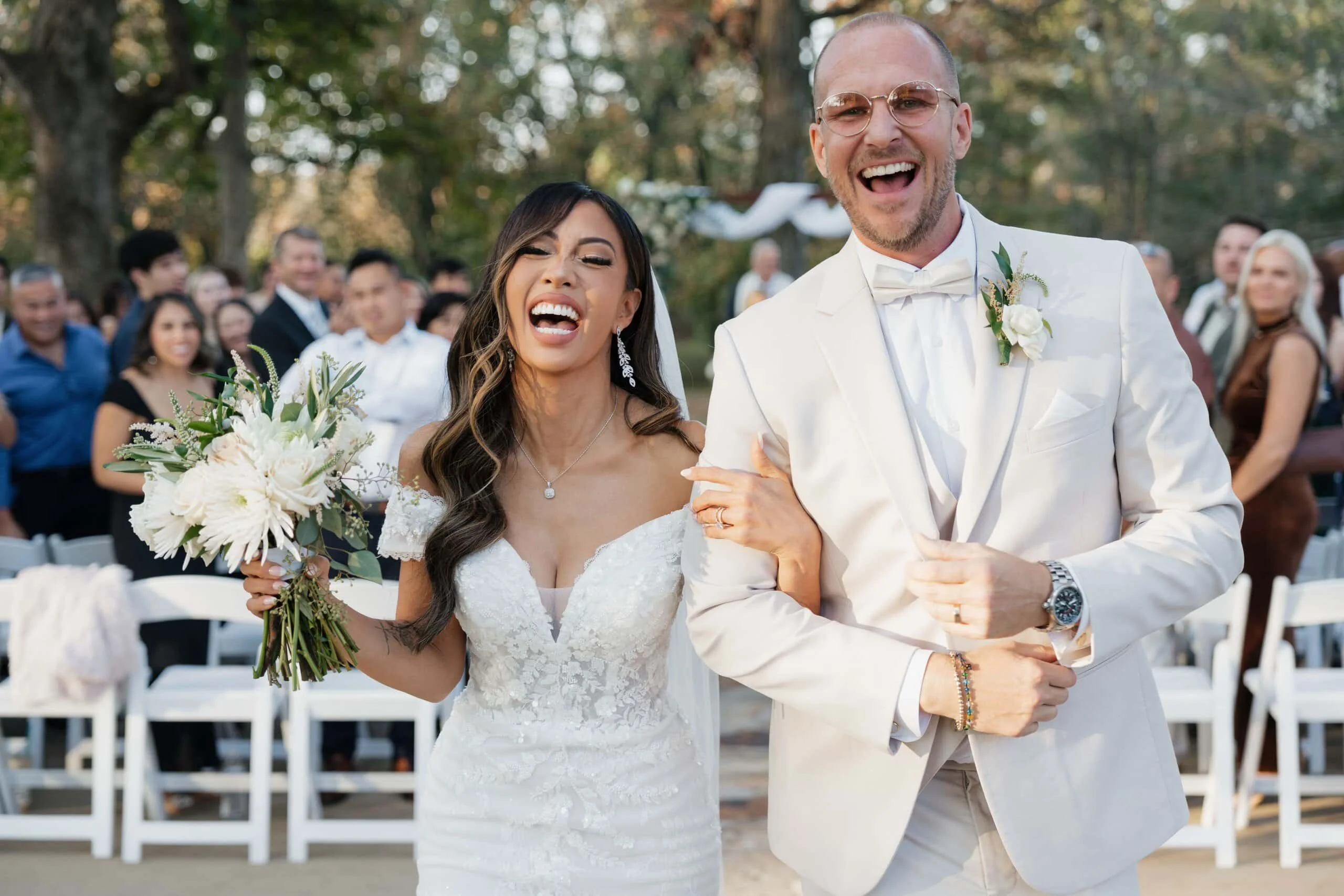 Bride and Groom just got married in Knoxville TN